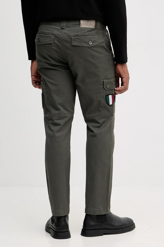 Odzież Aeronautica Militare spodnie PA1688UCT03399 zielony
