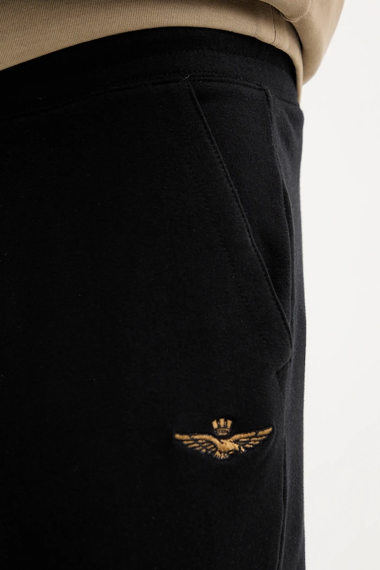 Aeronautica Militare pantaloni tuta nero PF1008UF00662