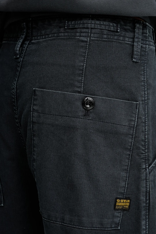G-Star pantaloni de bumbac bleumarin D26126.D752