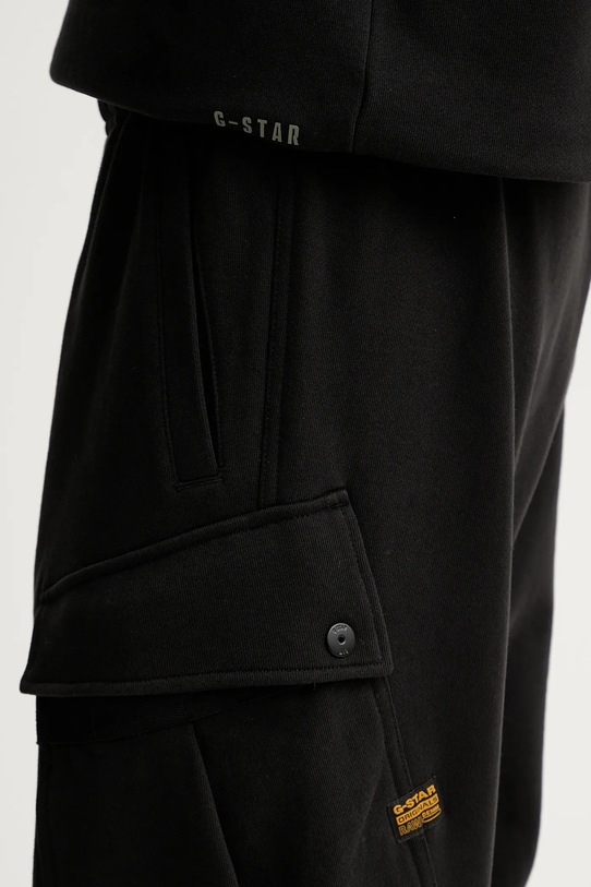 G-Star pantaloni de trening din bumbac negru D27154.E209
