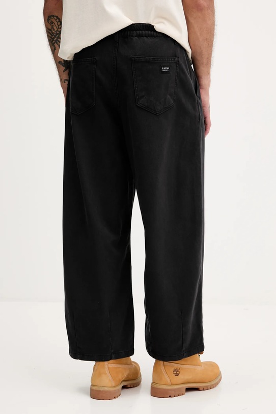 Îmbrăcăminte Kaotiko pantaloni AP005.02.K002 negru