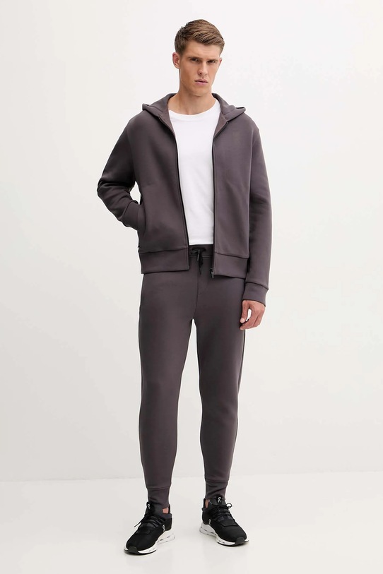 ON running spodnie treningowe Focus Tech 1MF30320569 fioletowy AW25