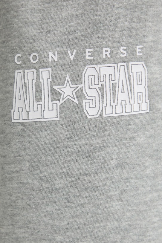 Odzież Converse spodnie dresowe CVM5B161 szary
