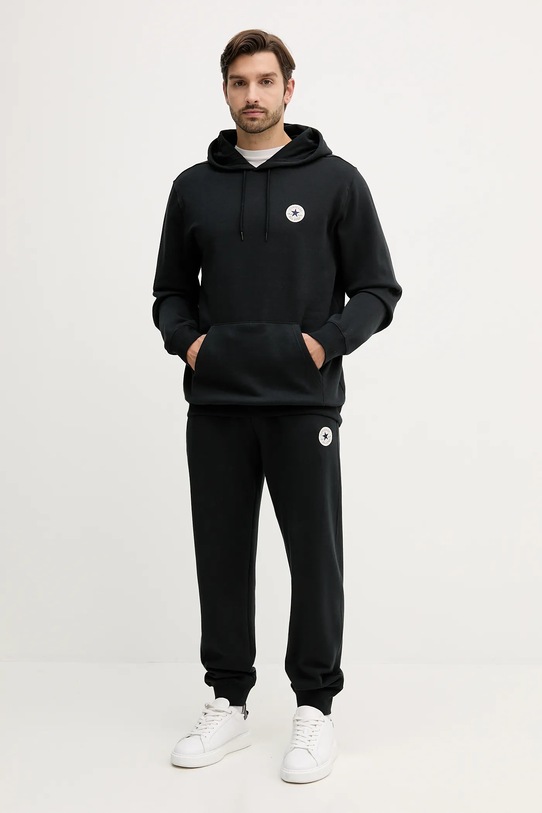 Converse spodnie dresowe CVM5B978 czarny AW25