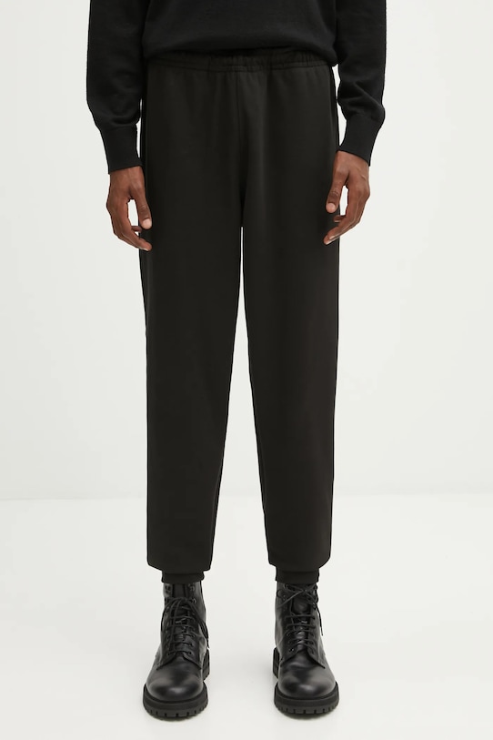 Lacoste spodnie dresowe tkanina czarny XH5132