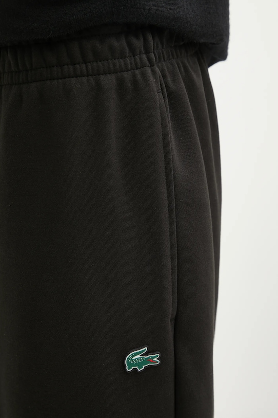 Lacoste spodnie dresowe czarny XH5132