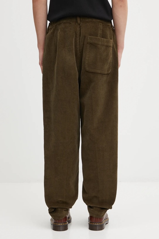 Odzież Barbour spodnie sztruksowe Elmbank OS Cord Trouser MTR0789OL51 zielony