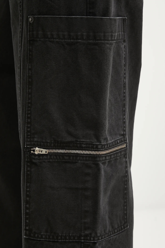 1017 ALYX 9SM pantaloni in cotone nero AAMPA0512FA01