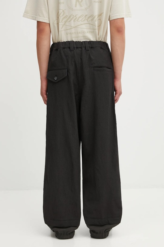 Одяг Вовняні штани Maison MIHARA YASUHIRO SLEEVE LAYERED J15PT132 чорний