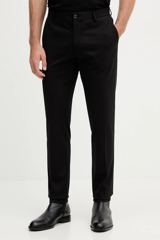 Nohavice Liu Jo s elastanom čierna QXX080.J4776