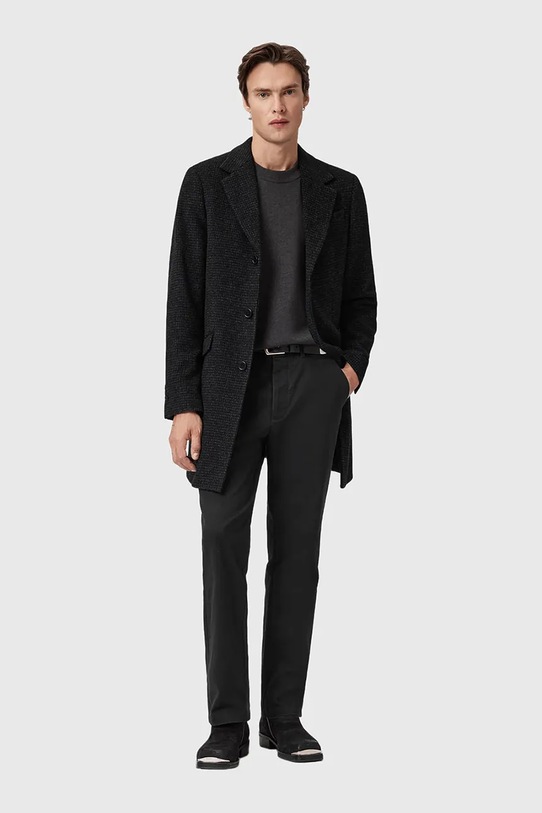 Pamučne hlače AllSaints BECKLEY pamuk crna M022TD