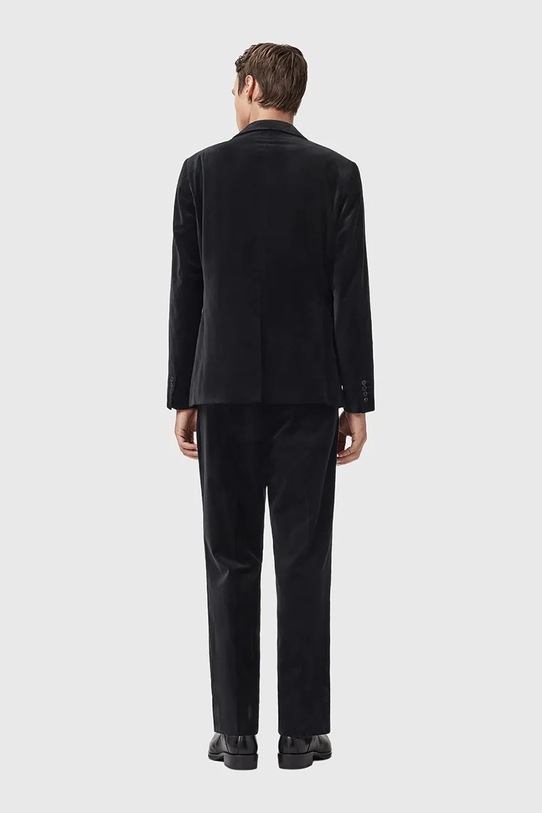 Хлопковые брюки AllSaints SAGA M018QD чёрный