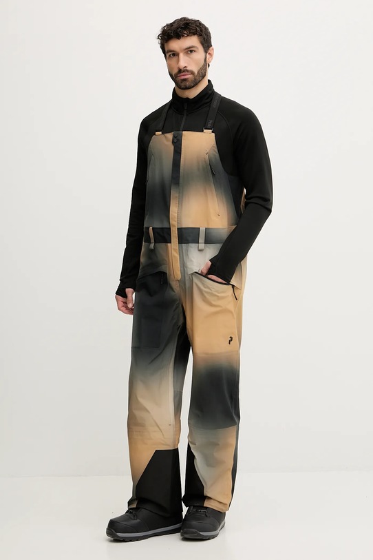 Peak Performance spodnie narciarskie tkanina czarny G80752