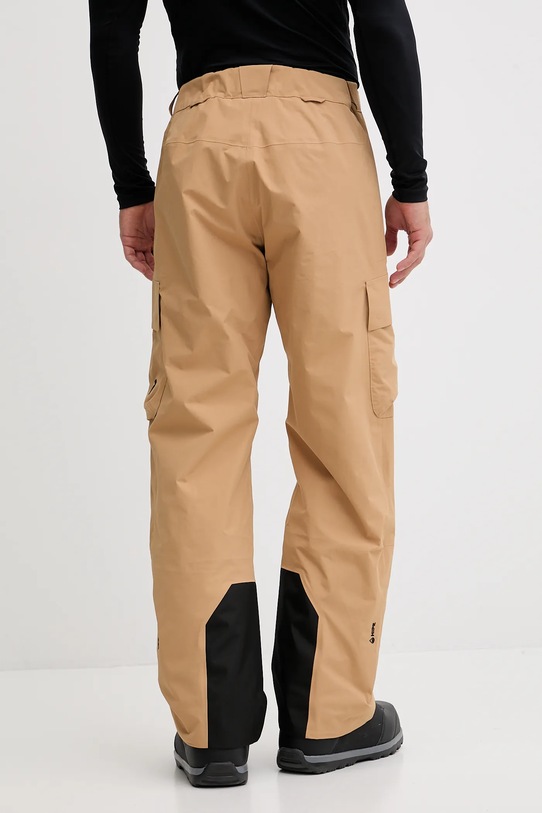 Odzież Peak Performance spodnie narciarskie Edge G80495 brązowy