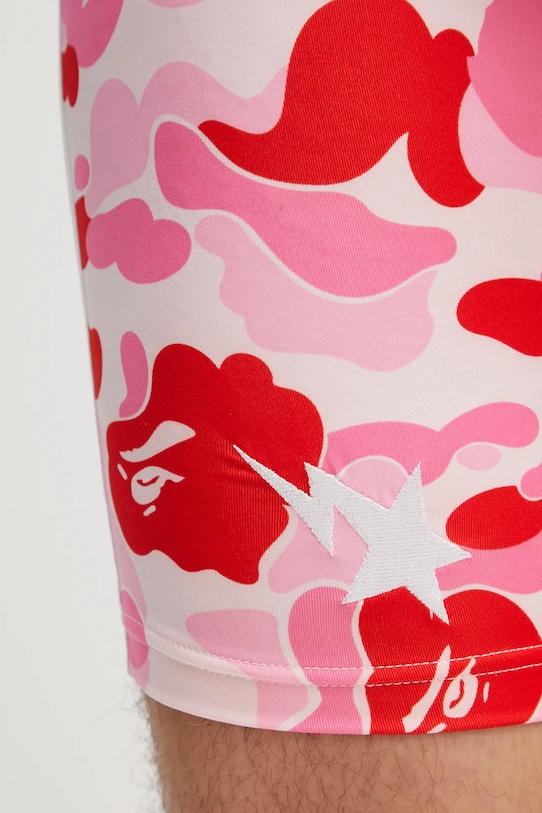 adidas Originals szorty BAPE FB TIGHTS różowy KB2207
