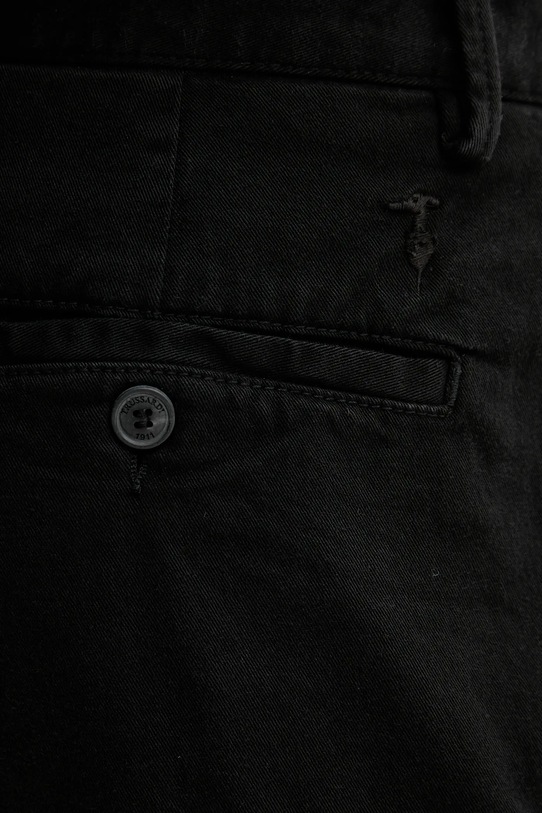 Trussardi spodnie czarny P709M000019N