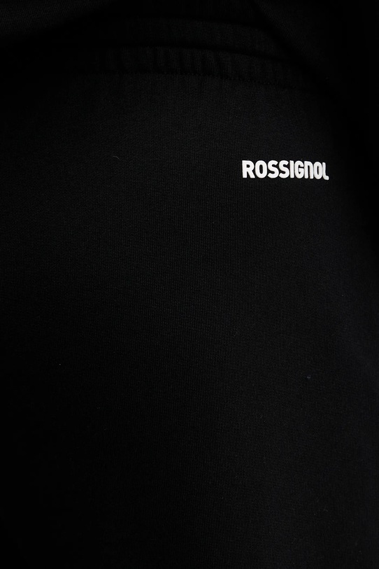 Rossignol pantaloni de trening din bumbac negru RLOMP12