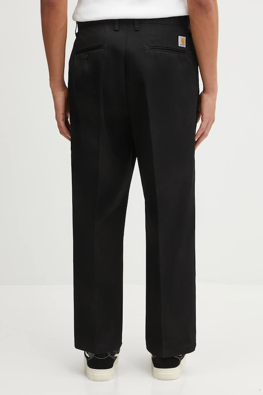 Odzież Carhartt WIP spodnie Evan Pant I035666.8901 czarny