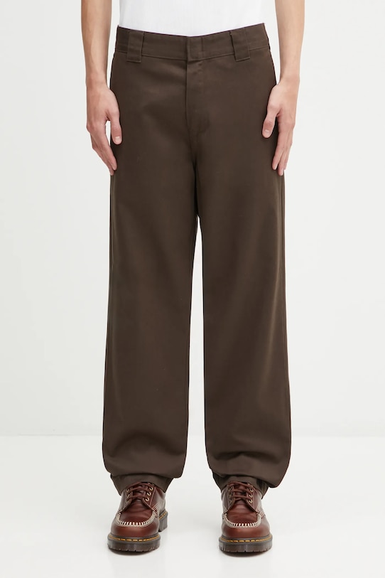 Carhartt WIP spodnie Master Pant tkanina brązowy I034233.2ZW02