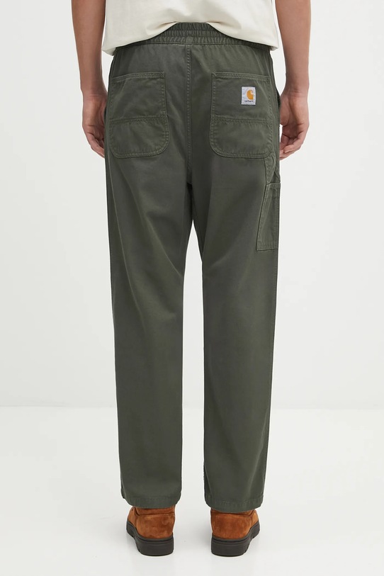 Abbigliamento Carhartt WIP pantaloni in cotone Flint Pant I029919.2ZXGD verde
