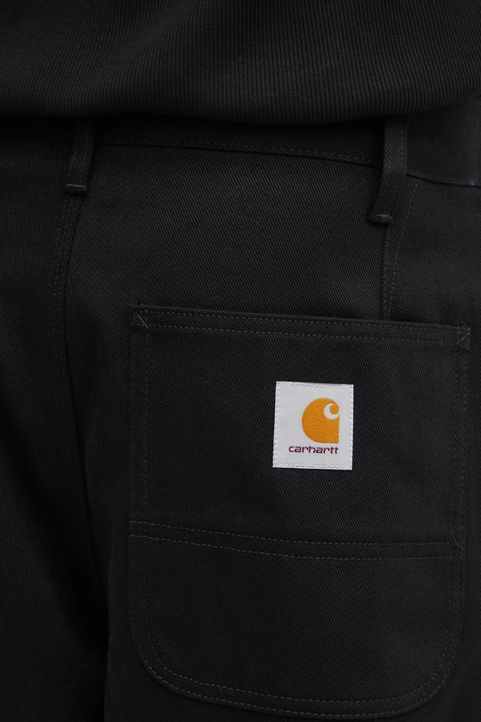 Carhartt WIP spodnie bawełniane Holden Pant czarny I035670.8901