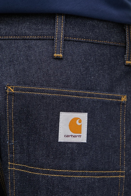 Carhartt WIP jeansy Double Knee Pant I032699.101 granatowy