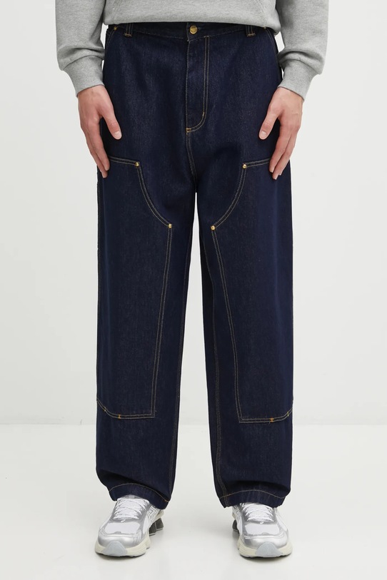 Carhartt WIP jeansy Nash Double Knee Pant granatowy I032106.102