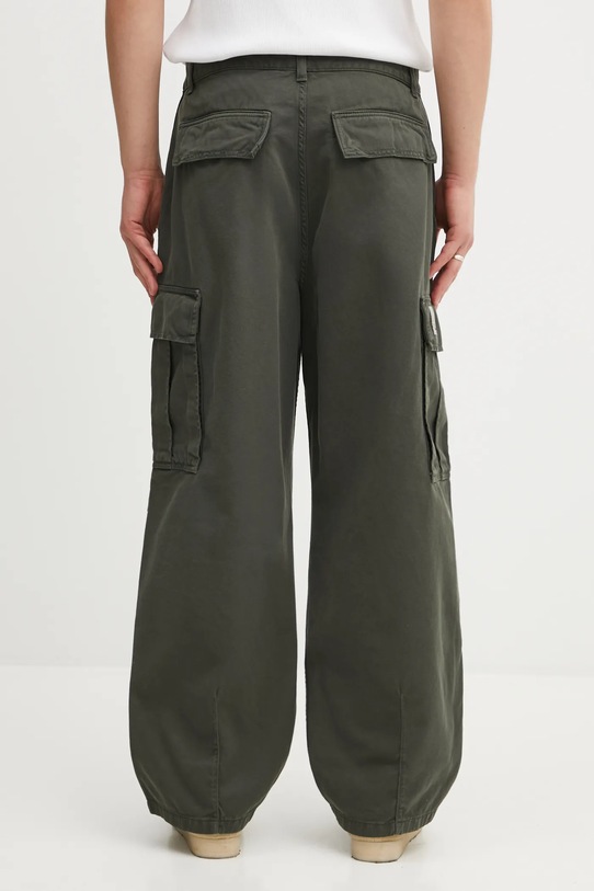 Odzież Carhartt WIP spodnie bawełniane Cole Cargo Pant I031218.2ZXGD zielony