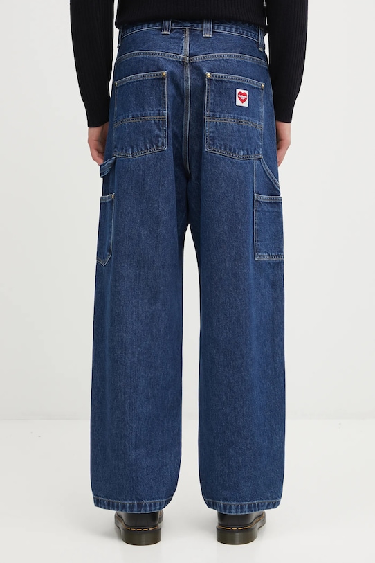 Odzież Carhartt WIP jeansy Nash Double Knee Pant I032106.106 niebieski
