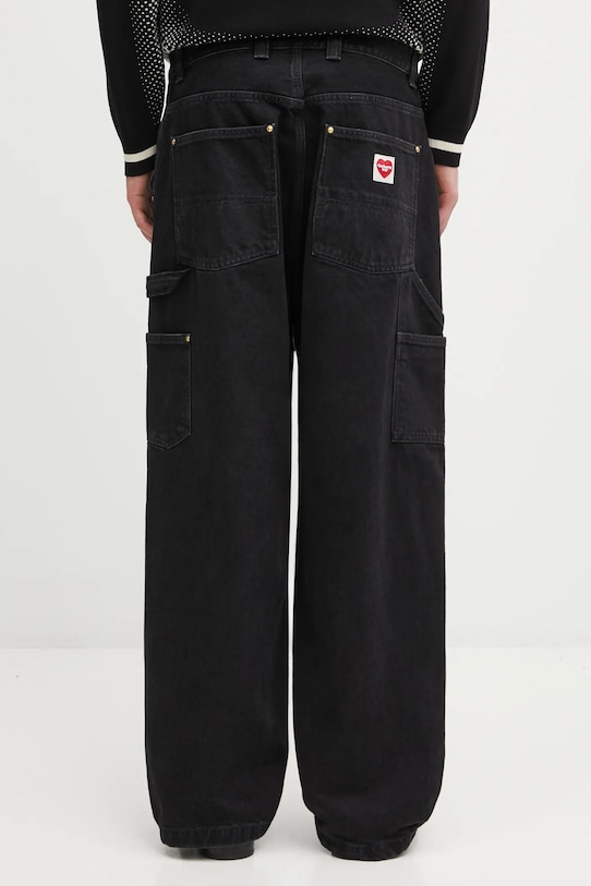 Odzież Carhartt WIP jeansy Nash Double Knee Pant I032106.8906 czarny