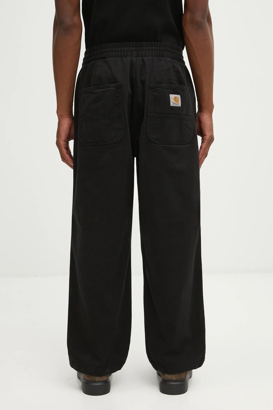 Abbigliamento Carhartt WIP pantaloni in cotone Crawton Pant I035657.89GD nero
