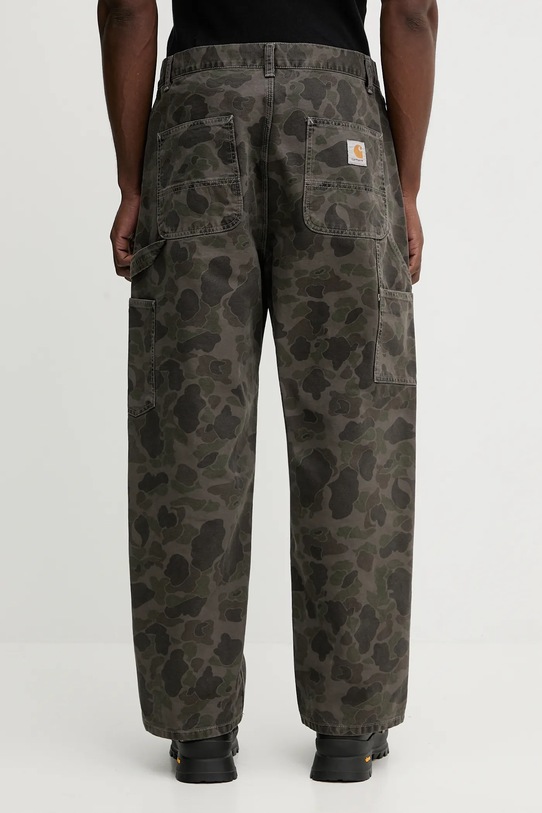 Îmbrăcăminte Carhartt WIP pantaloni de bumbac Duck Single Knee Pant I033896.3ELGD verde