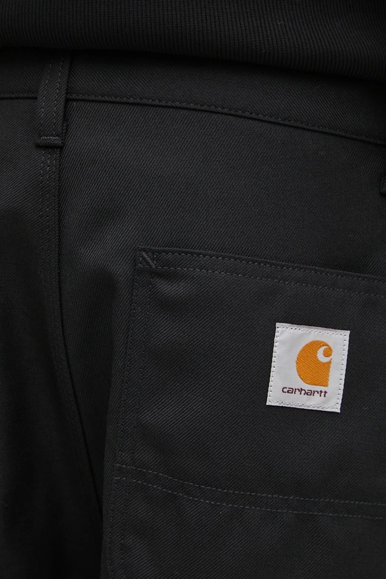 Carhartt WIP spodnie z dodatkiem wełny Ray Single Knee Pant czarny I035635.8901