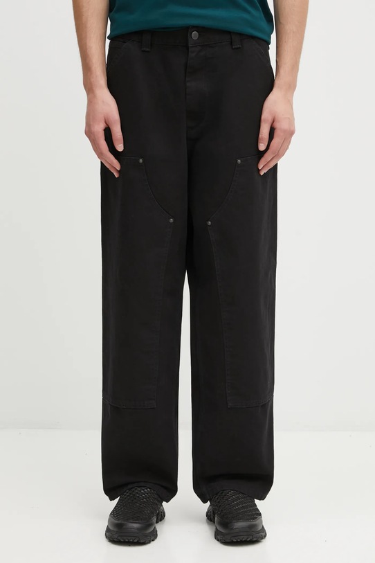 Carhartt WIP spodnie OG Double Knee Pant gładkie czarny I035638.8906