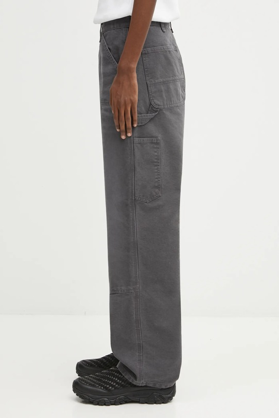Carhartt WIP spodnie Double Knee Pant I034796.874O szary AW25