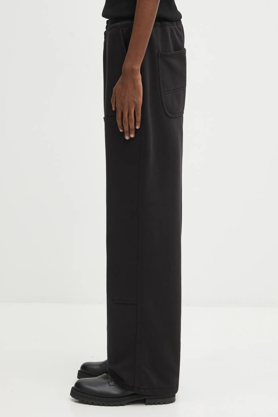 Carhartt WIP spodnie dresowe Double Knee Sweat Pant I035546.8906 czarny AW25
