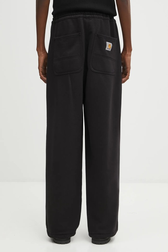Odzież Carhartt WIP spodnie dresowe Double Knee Sweat Pant I035546.8906 czarny