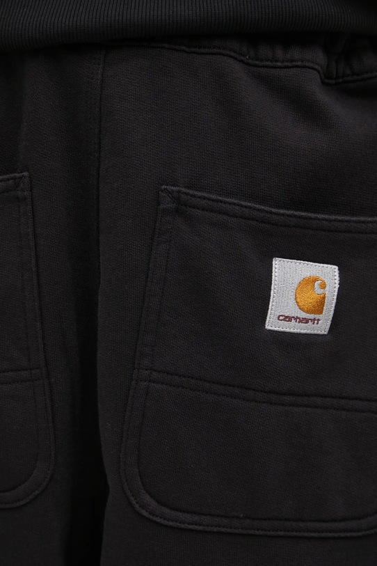 Carhartt WIP spodnie dresowe Double Knee Sweat Pant czarny I035546.8906