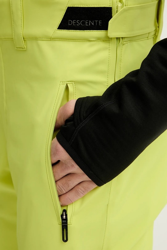 Descente pantaloni de schi SWISS PANTS galben DW5FLP01MU