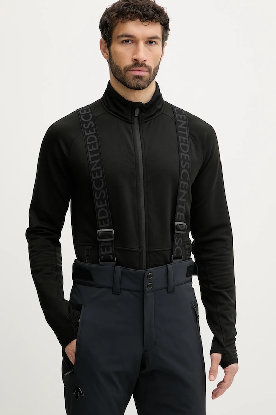 Odzież Descente spodnie narciarskie SWISS PANTS DW5FLP01MU czarny