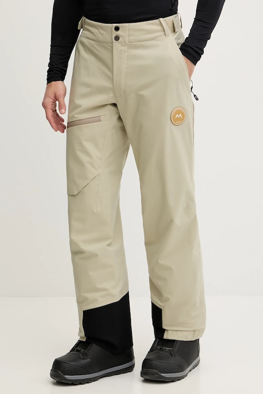 Descente spodnie narciarskie LIGHT INSULATED PANTS Marco Odermatt tkanina beżowy DW5FLP32MU