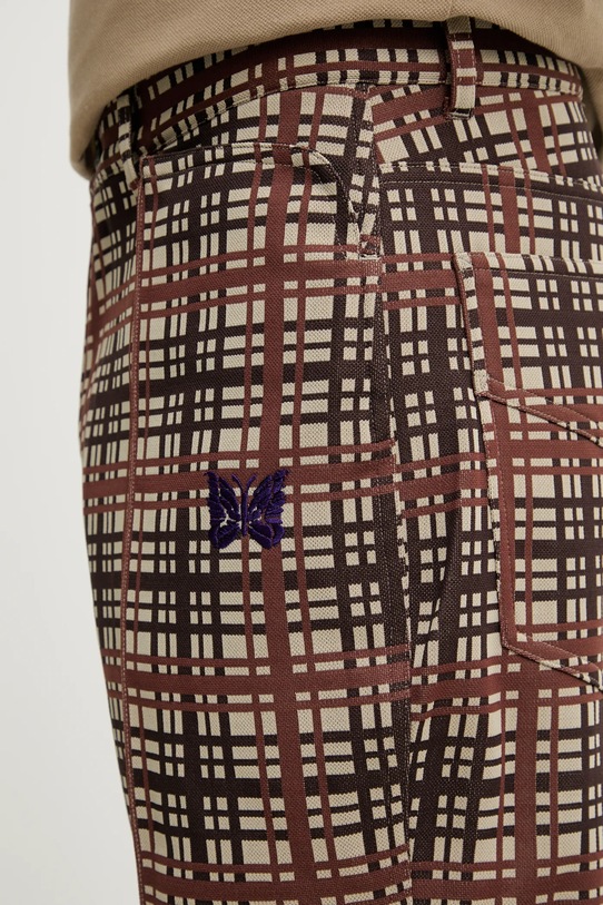 Штани Needles Boot-Cut коричневий RW311