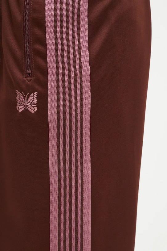 Needles spodnie dresowe Track Pant RW316 brązowy