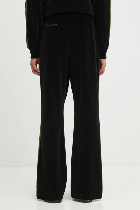 Odzież Needles spodnie dresowe Boot-Cut Track Pant RW326 czarny