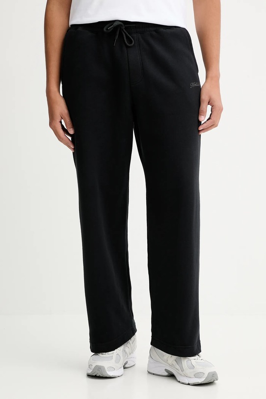 Hollister Co. spodnie dresowe dzianina czarny KI334.5139.900