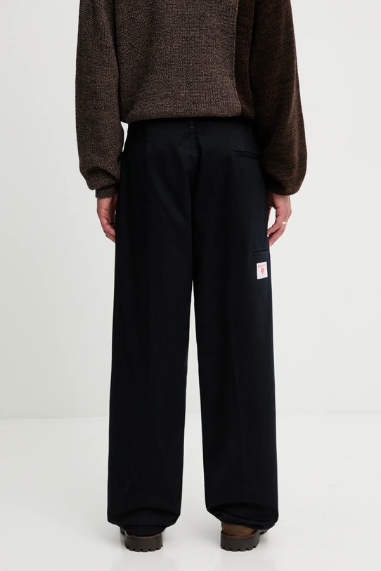 Abbigliamento Human Made pantaloni in cotone SKATER HM30PT013 blu navy