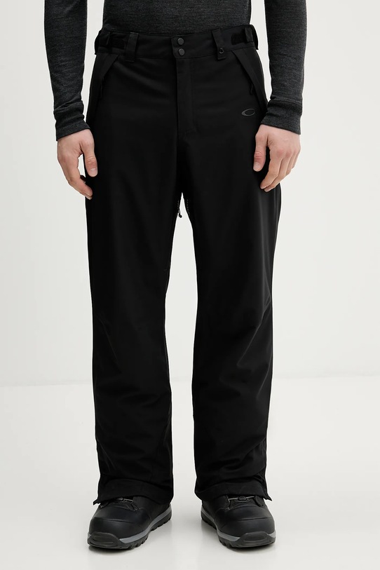 Παντελόνι σκι Oakley BEST CEDAR ύφασμα μαύρο FOA403445