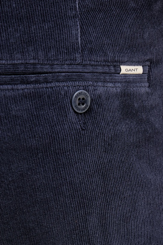 Gant spodnie sztruksowe granatowy 1505233