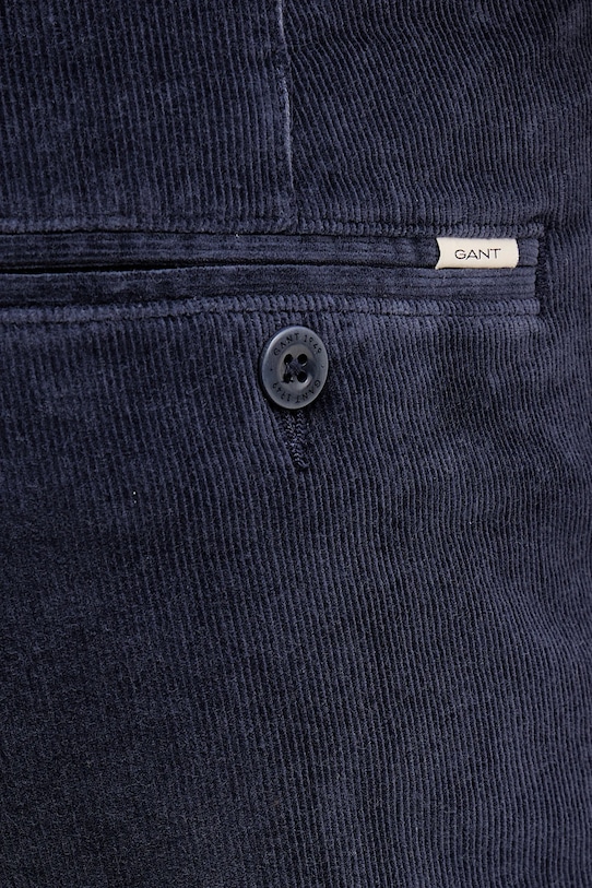 Gant spodnie sztruksowe granatowy 1505233