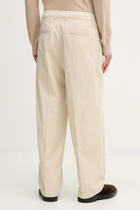 Ρούχα Βαμβακερό παντελόνι United Colors of Benetton 4XVTUF05U μπεζ